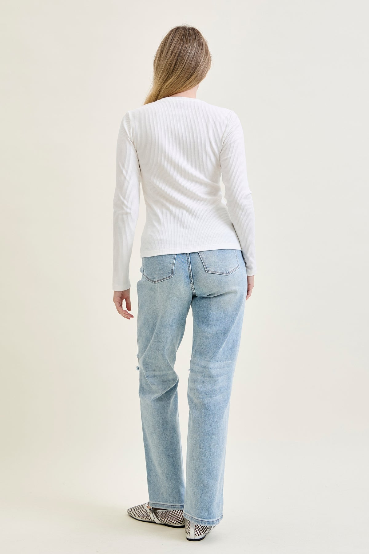 Laurel High Rise Rigid Magic 90's Straight Jeans