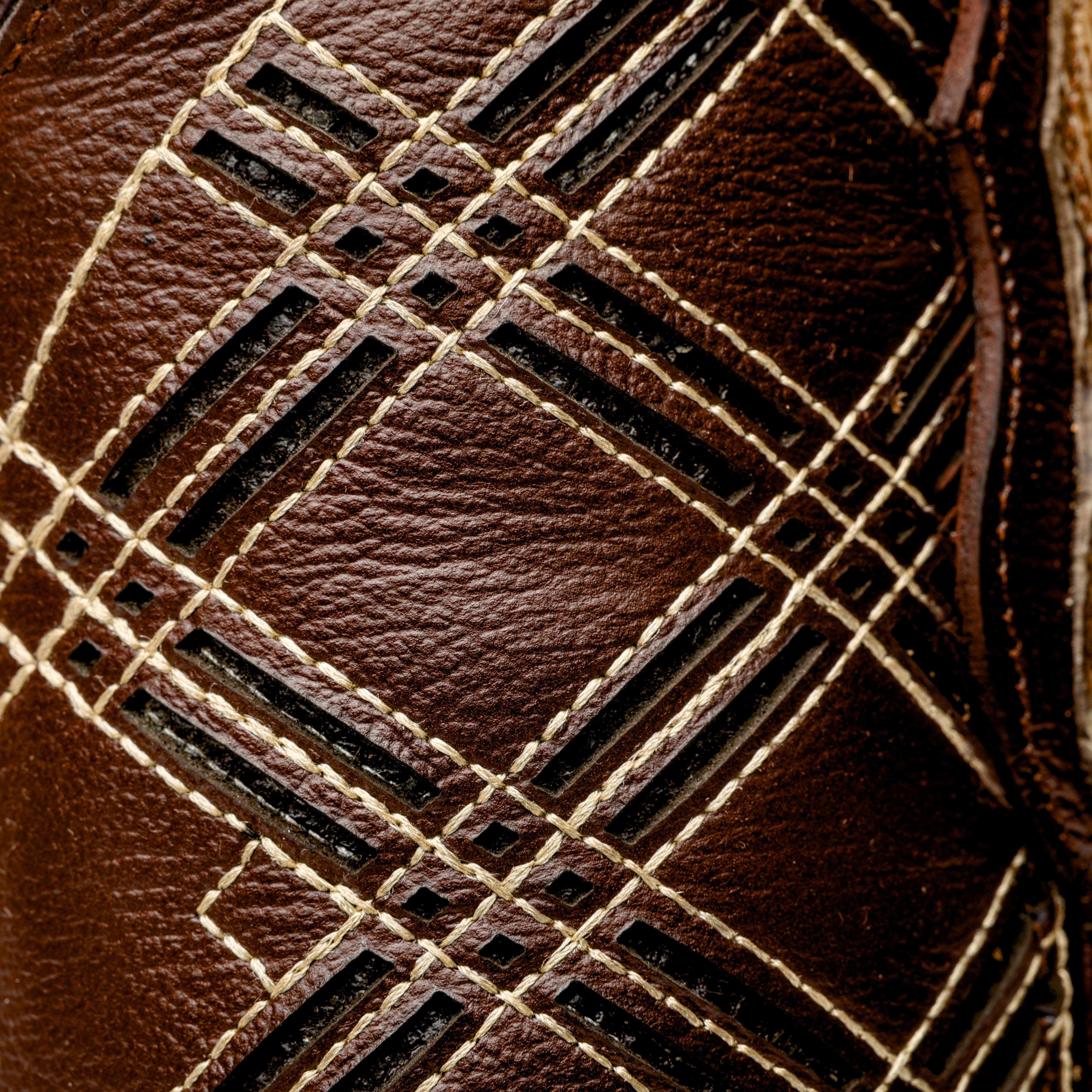 Rustic Desert Jumbo Python Leather Boots - Square Toe