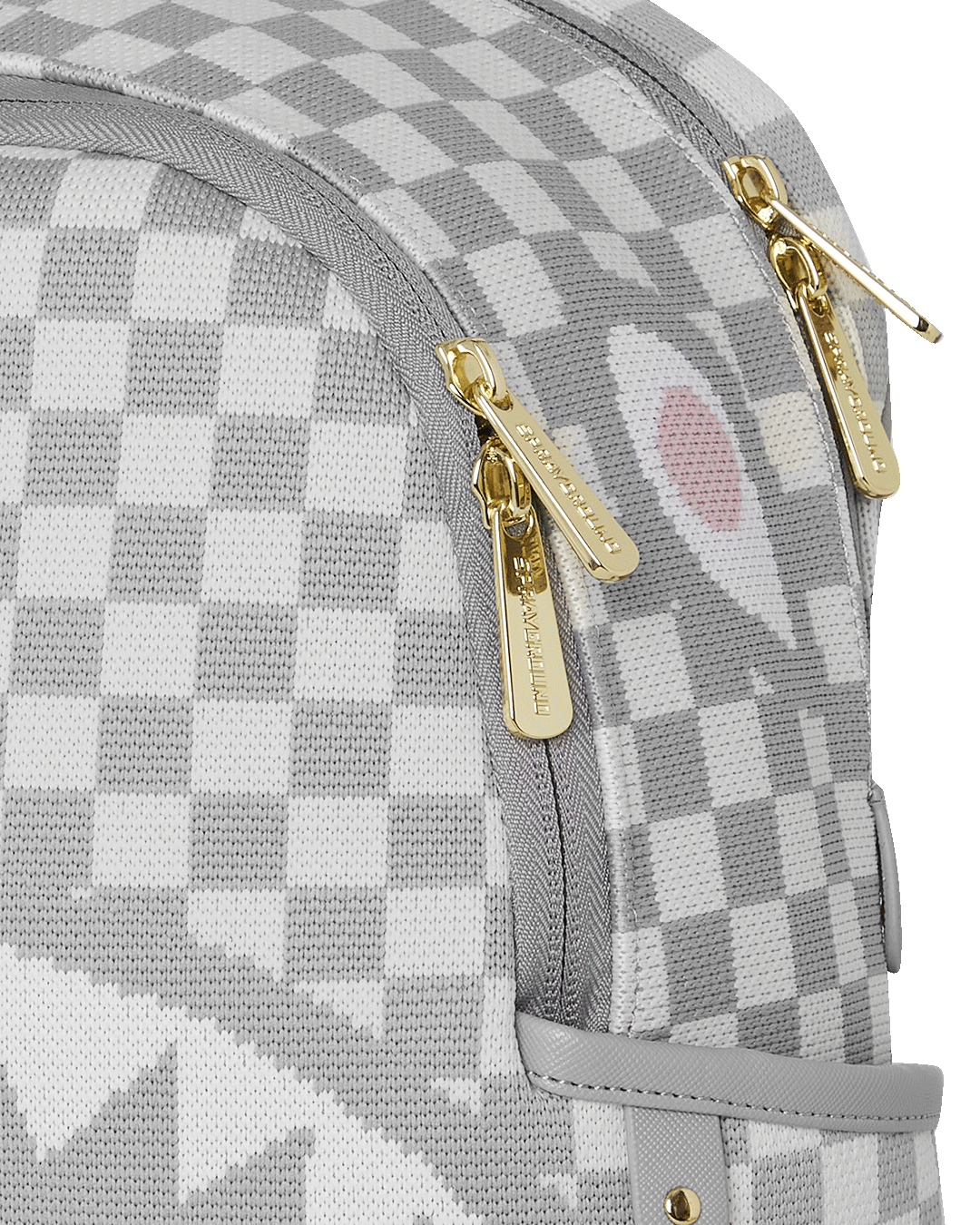 KNIT SHARKS IN PARIS IN CREAM SAVAGE BACKPACK