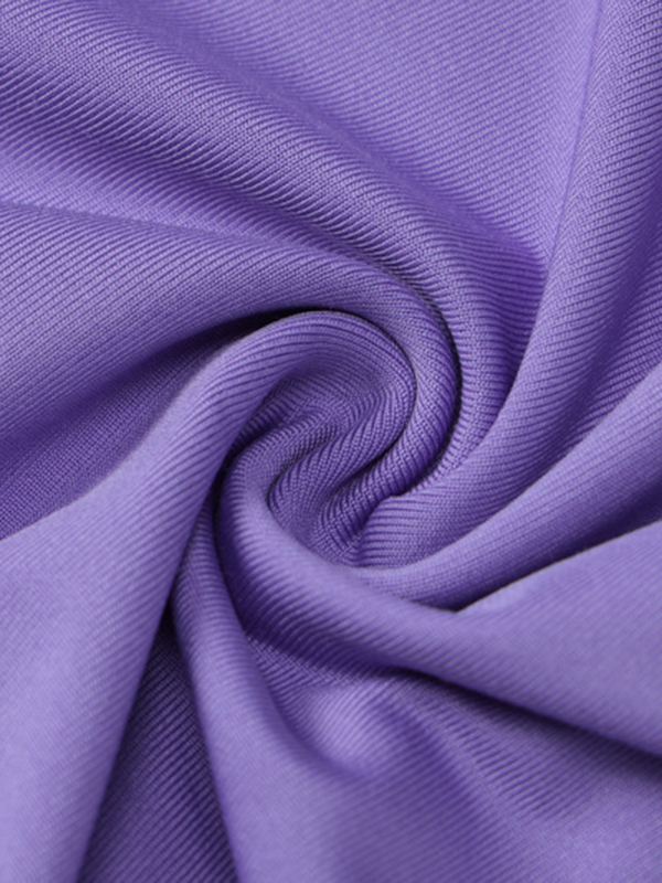 Hooded Solid Color Split-Back Bodycon High Waisted Maxi Dresses