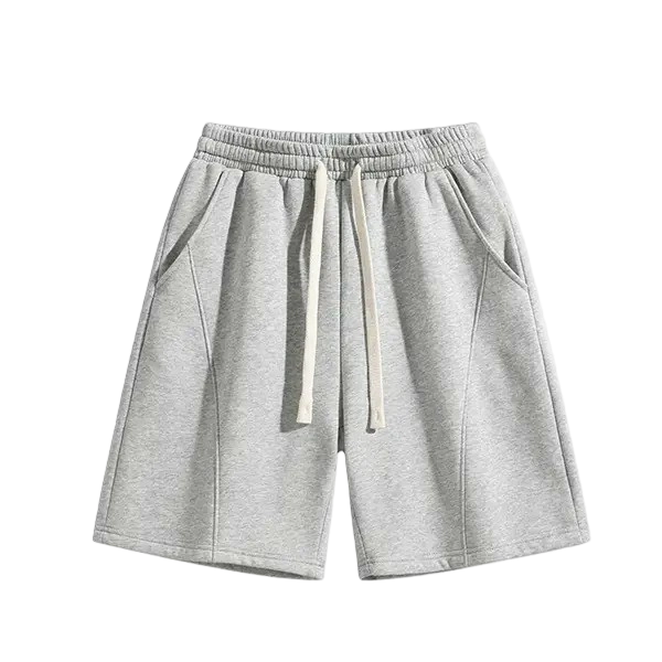 Men's Vintage Washed Casual Shorts – Lightweight Breathable Streetwear Shorts