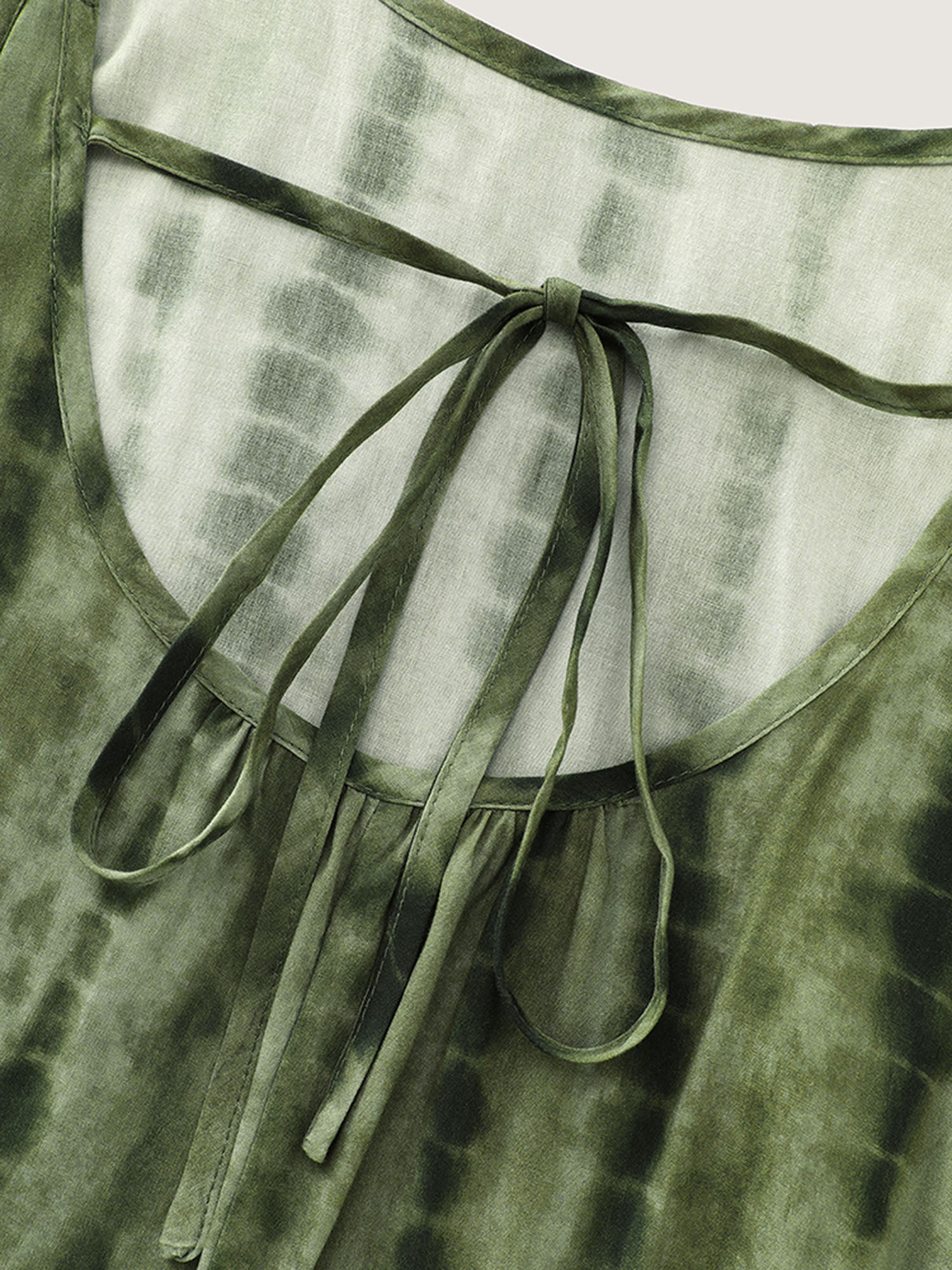 Tie-Dye Effect Cami Maxi Dress