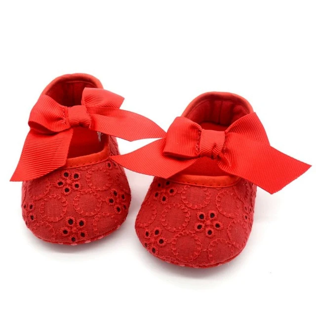 First Walkers  Bowknot Baby Girl Shoes