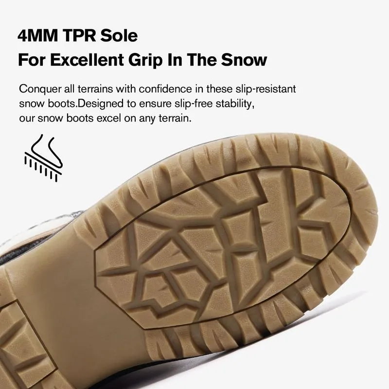 Women'S Winter Anti-Slip Fashion Warm Snow Boots