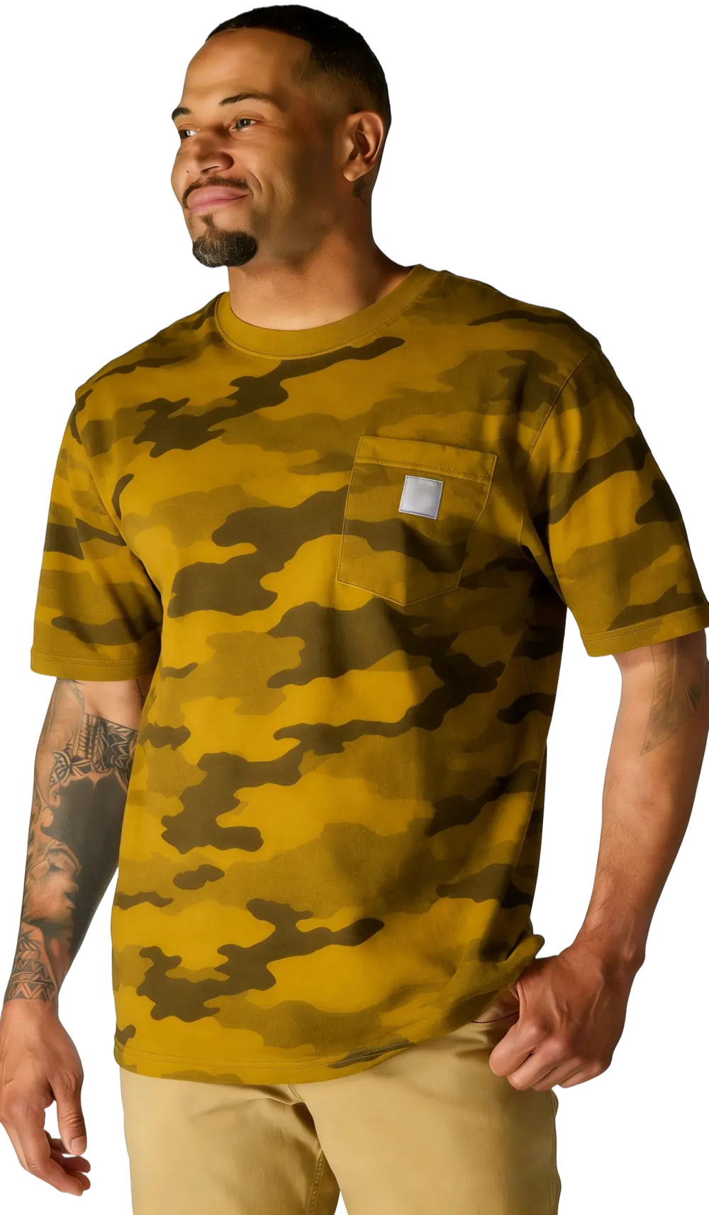 Men's Multi-Color Camo Short Sleeve Tee | Casual Everyday Style