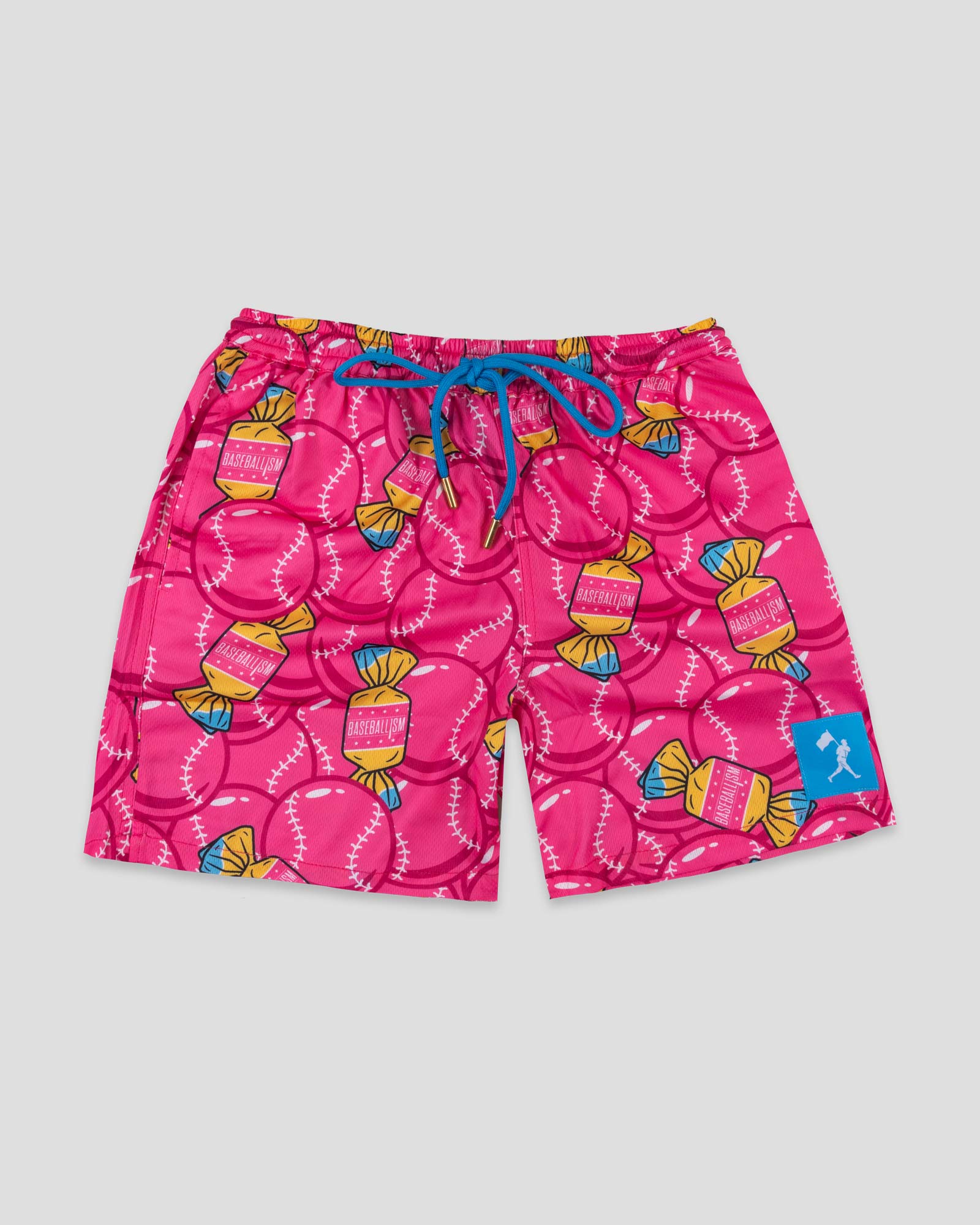 Bubbles and Doubles Diamond Air Mesh Shorts - Youth