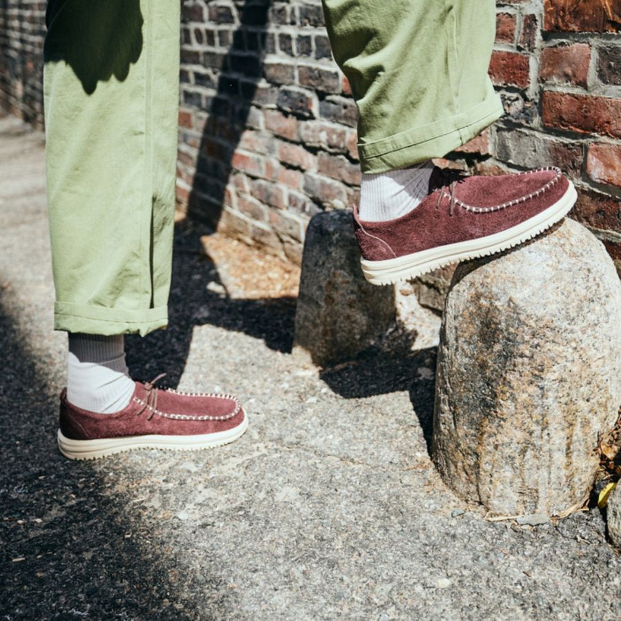 Wally NXT Moc - Fig Purple/Wood Ash