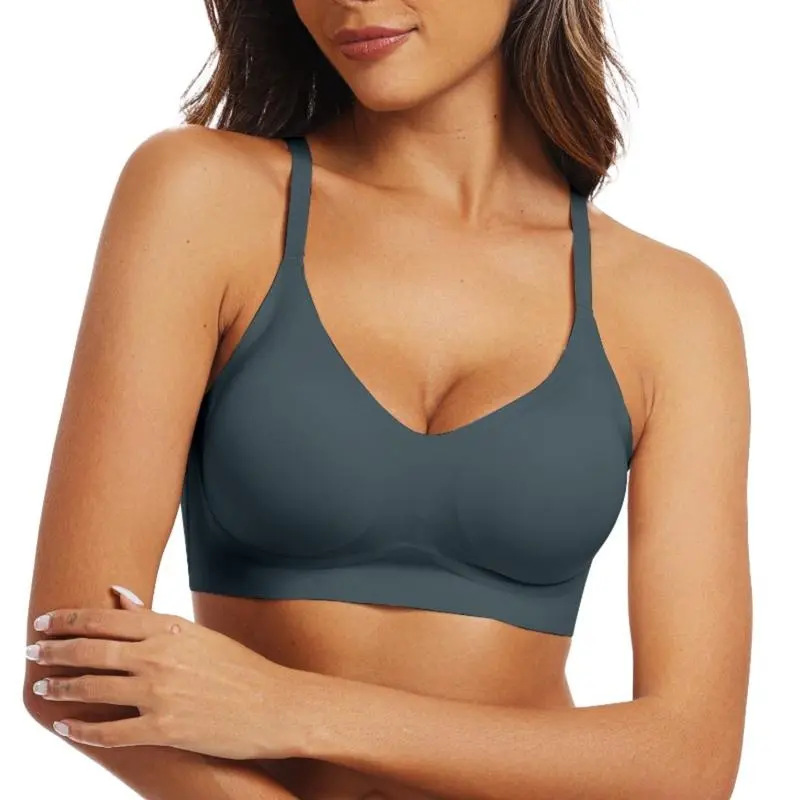 Womens Seamless Bra No Underwire Comfort Push Up Bras