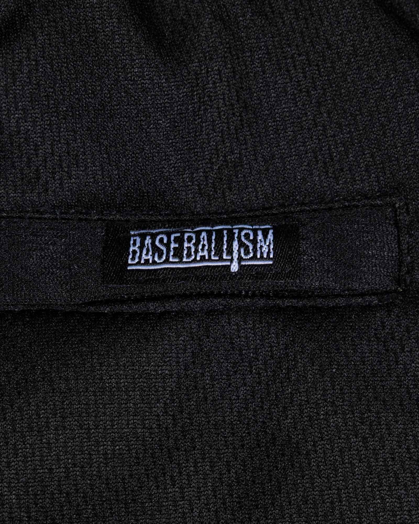 Yuvi Branded Diamond Air Mesh Shorts (Black) - Youth