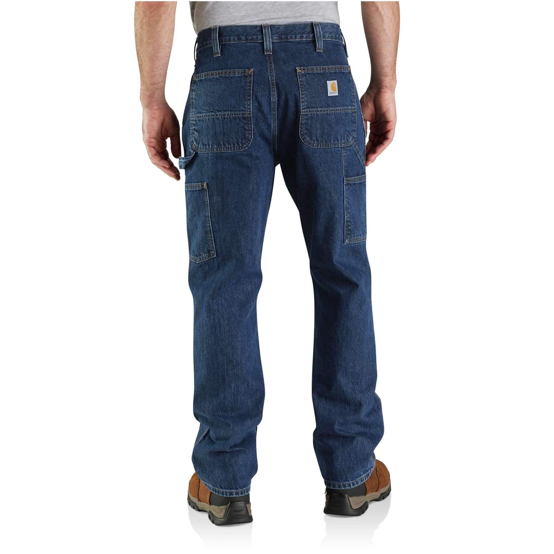 CHT Loose Fit Straight Leg Double-Front Logger Jeans 104944