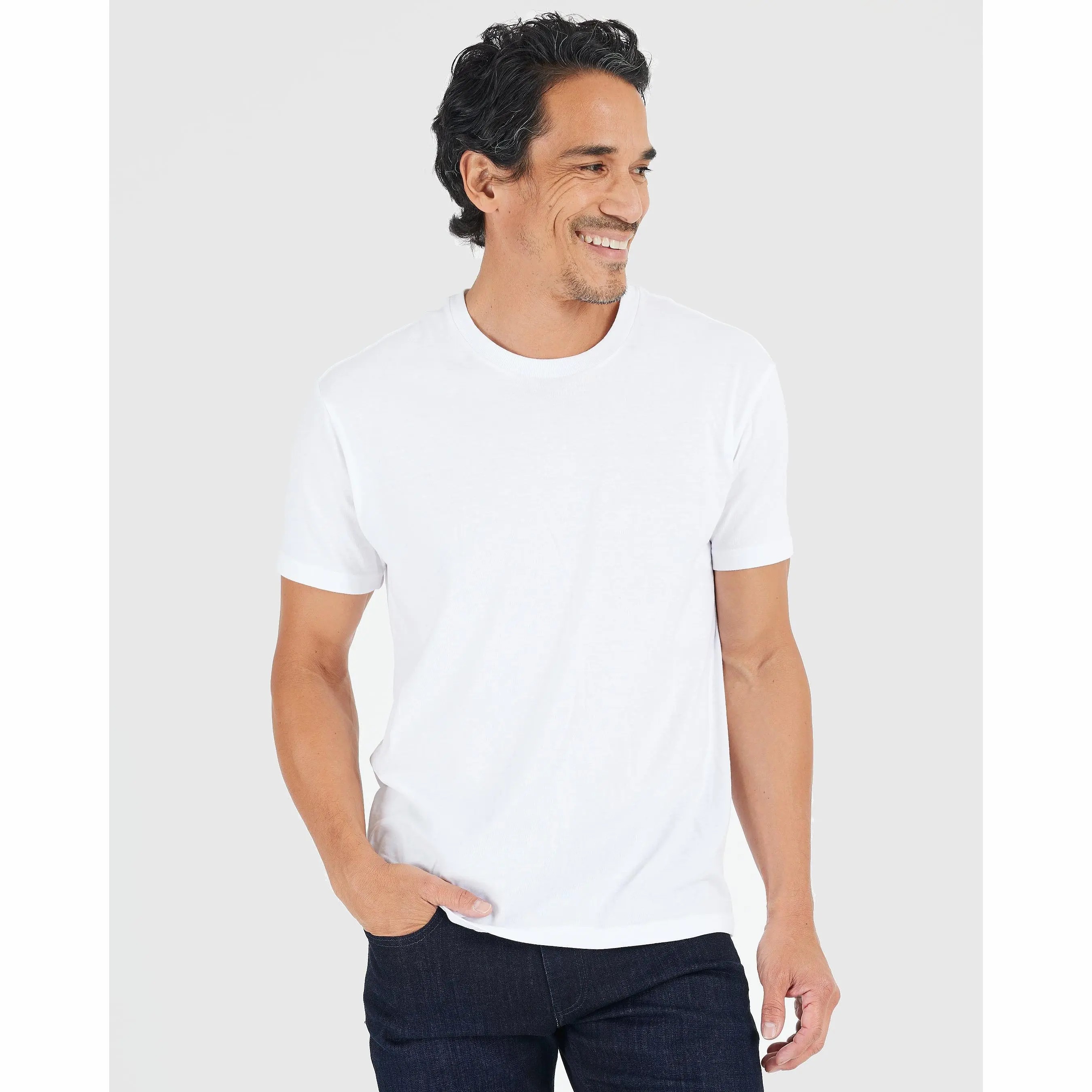 Men's Premium Fit Short Sleeve Crew Neck T-Shirt – Soft Everyday Essential