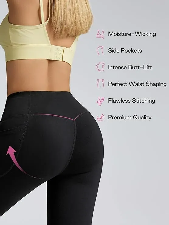 Butt Lifting Leggings with Pocket for Women 25