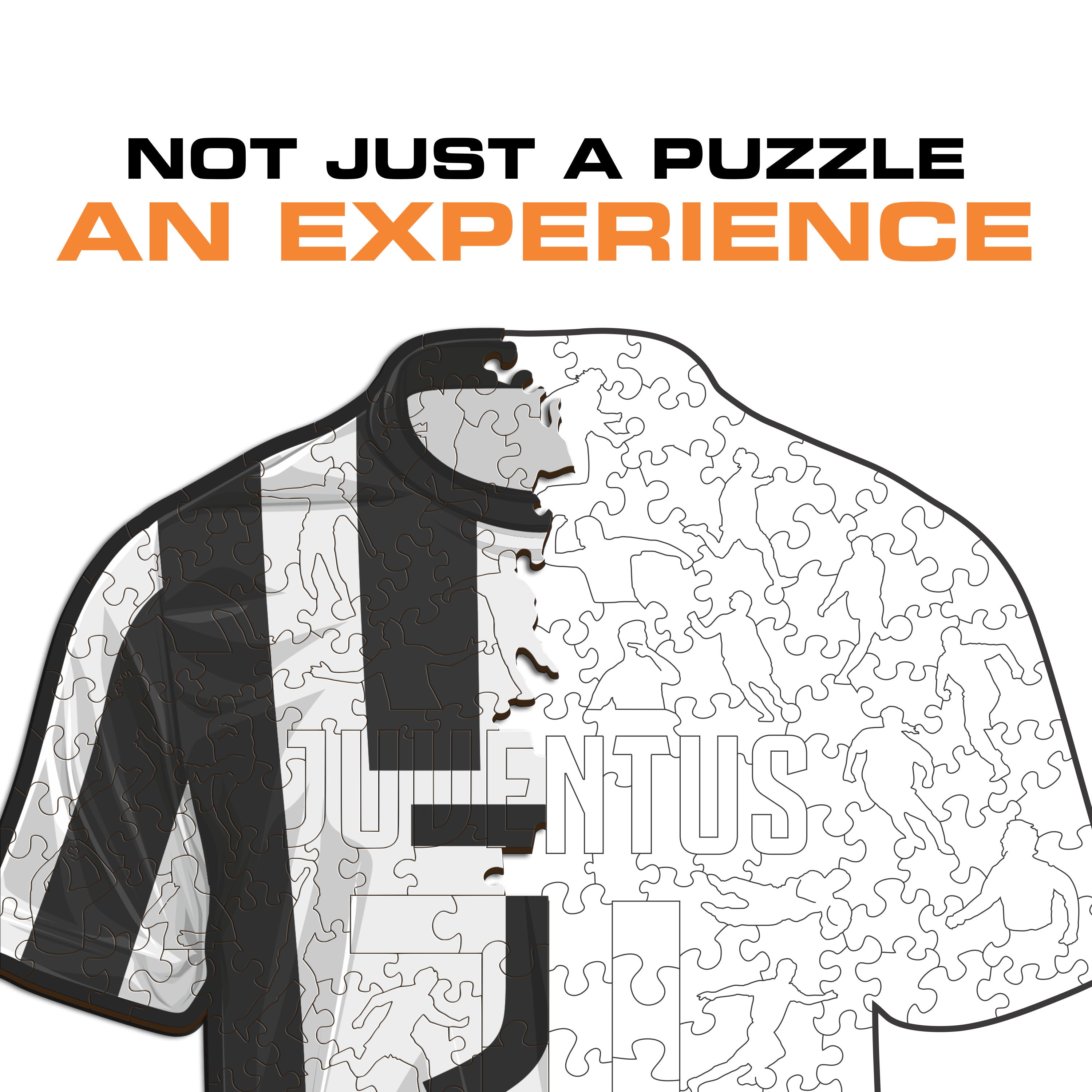 Juventus FC® Jersey - Wooden Puzzle