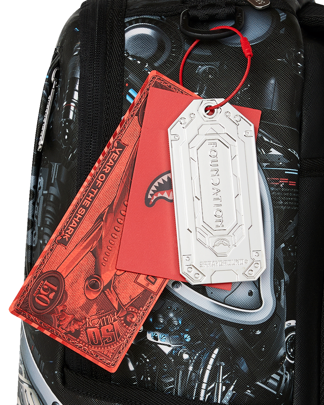 FOUNDATION LADY DEMERZEL ROBOTIC SHARK BACKPACK