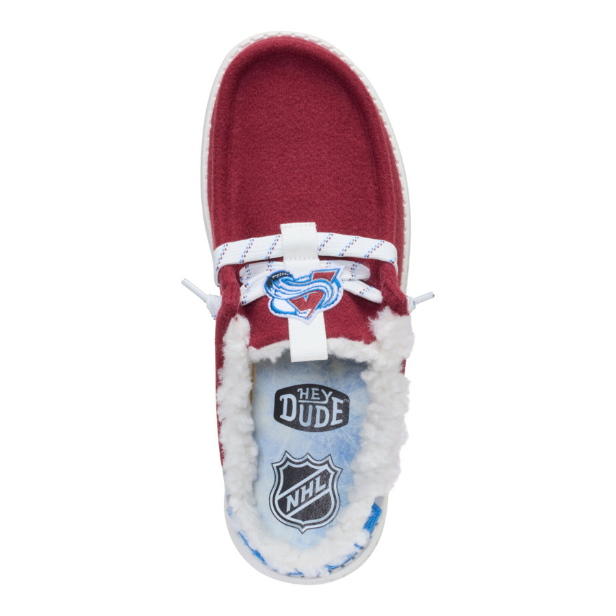 NHL® Colorado Avalanche® Wally Slip - Burgundy/Blue