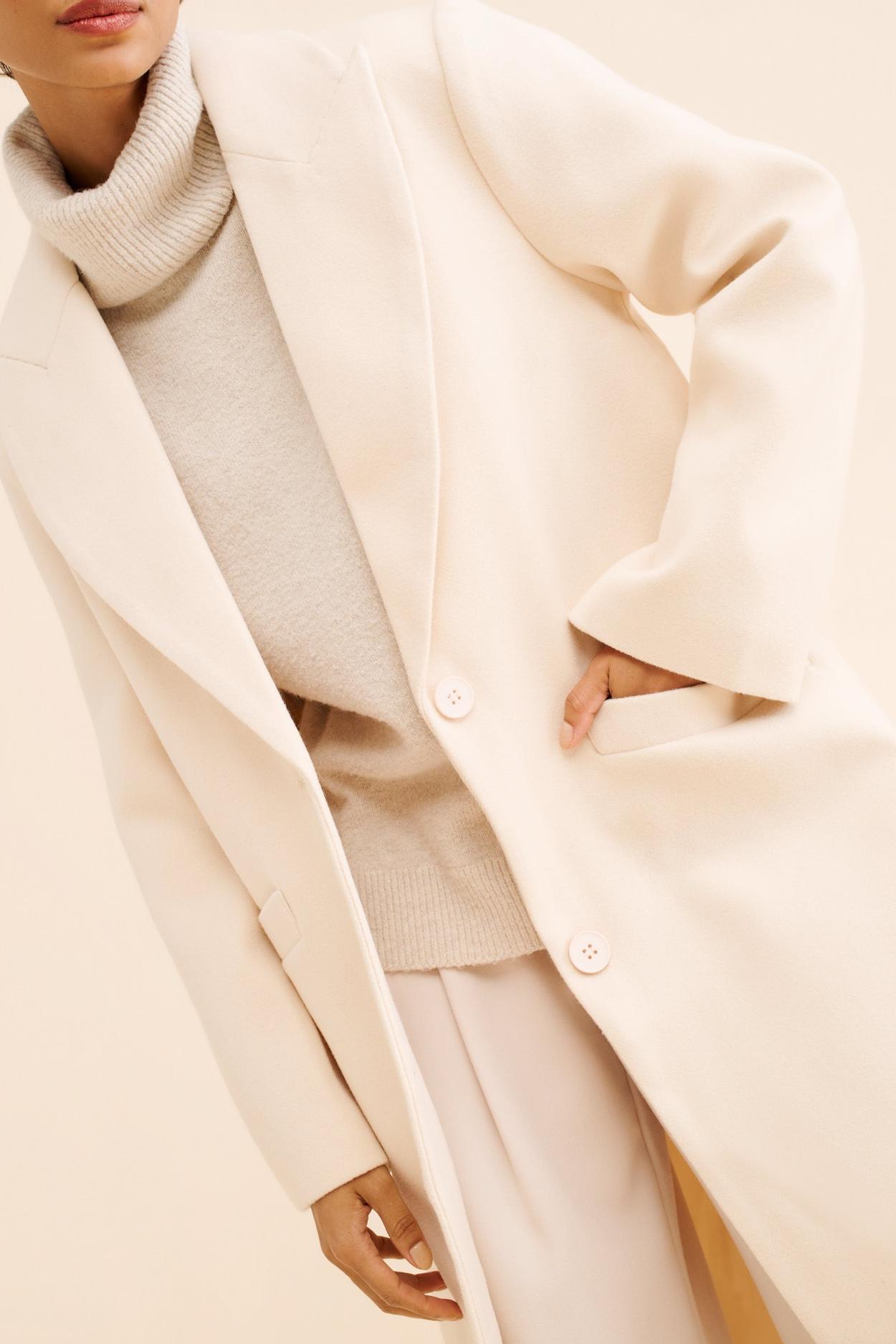 Women's Cream Coat