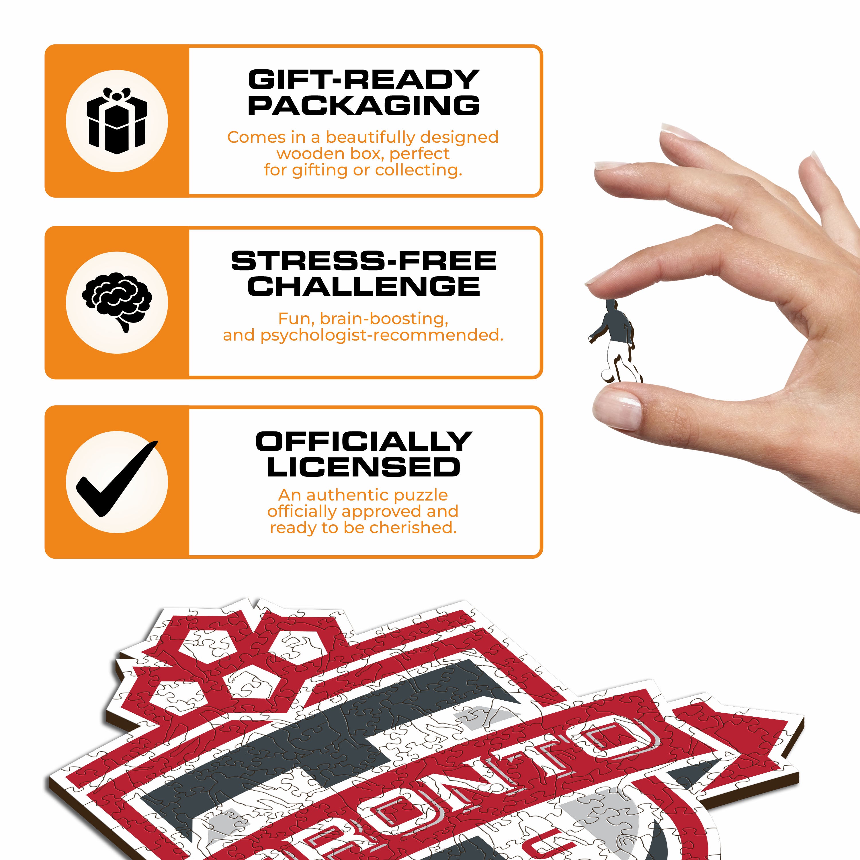 Toronto FC® Logo - Wooden Puzzle