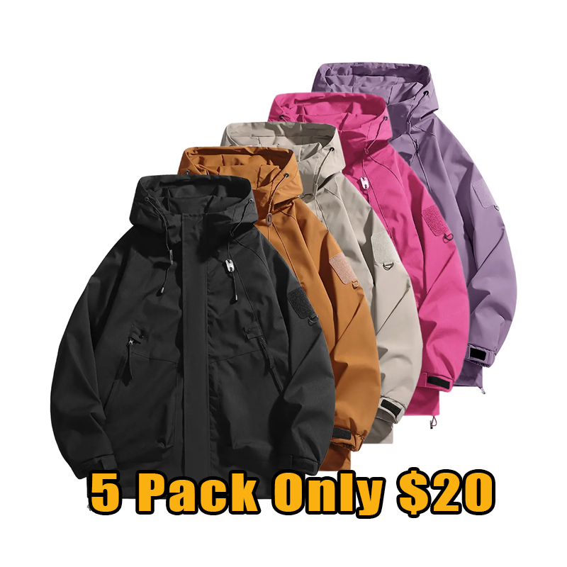Women’s Lightweight Hooded Windbreaker Jacket