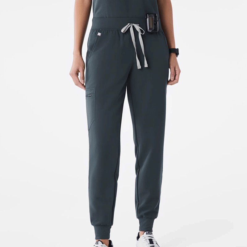 Stretch Scrub Top & Jogger Scrub Pants Set