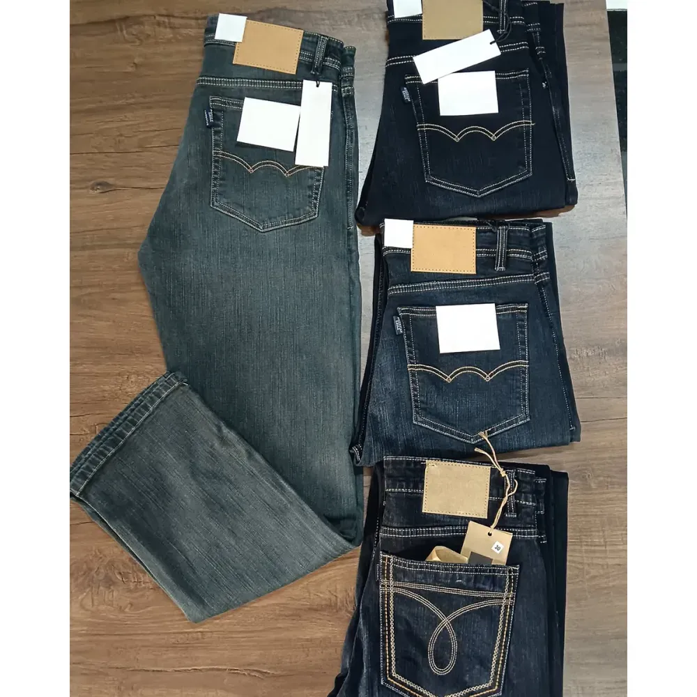 Men'S Casual Jeans 4-Piece Set