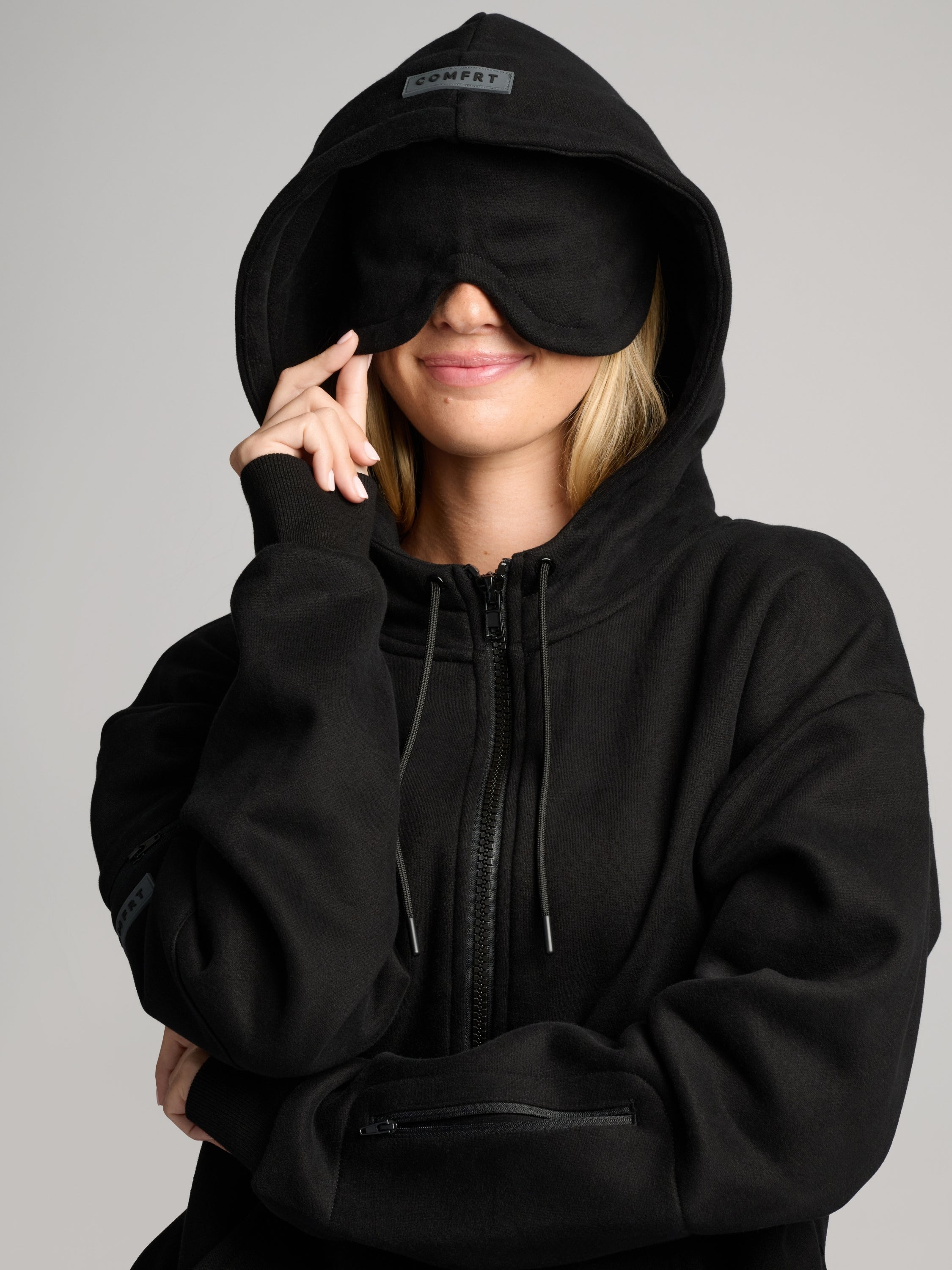 Airplane Mode Travel Zip Hoodie