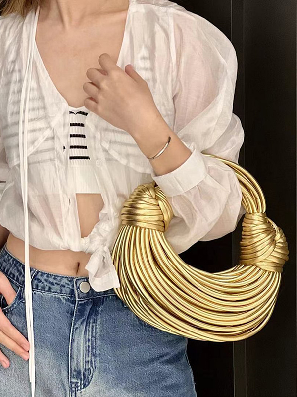 Geometric Zipper Handbags