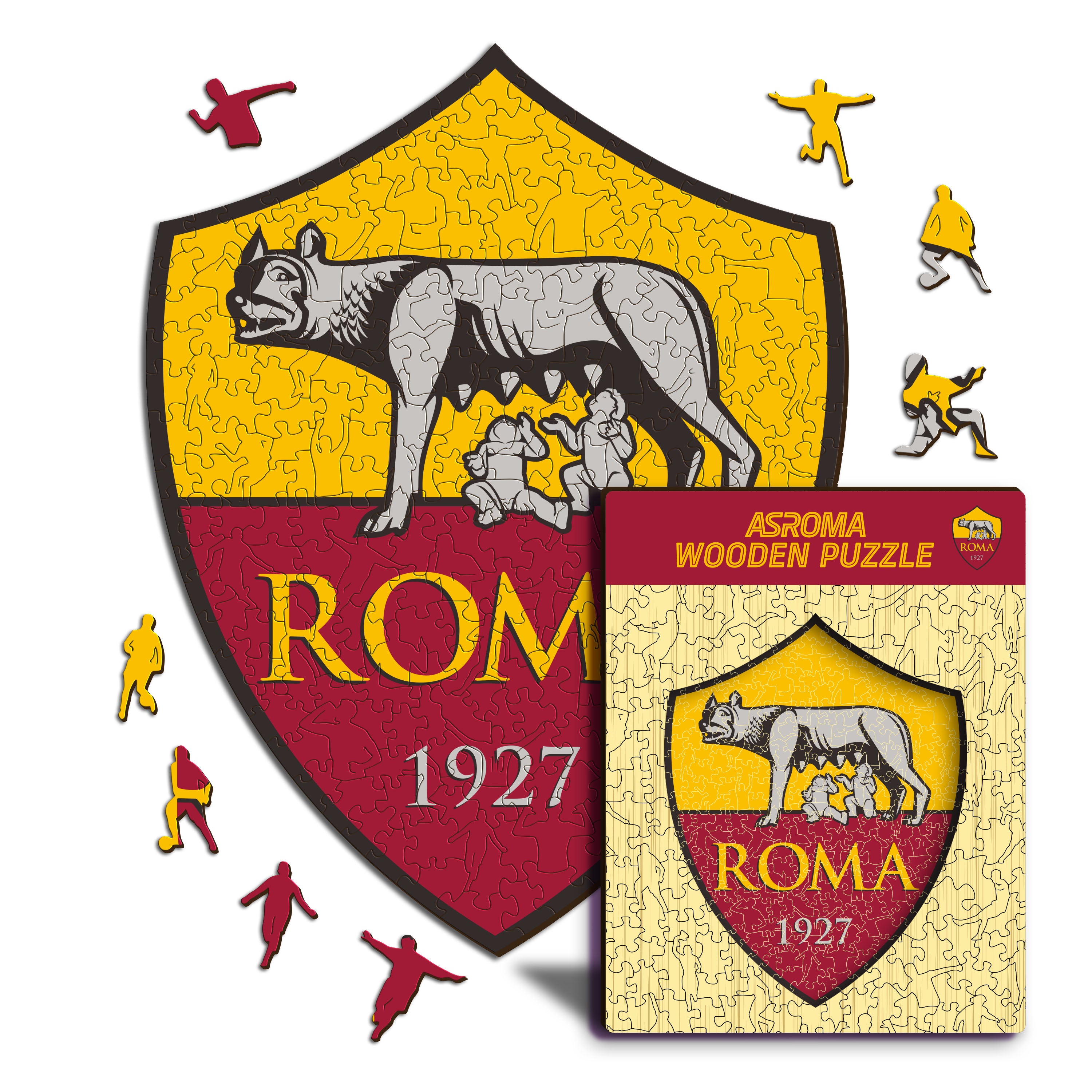 AS Roma® Logo - Wooden Puzzle