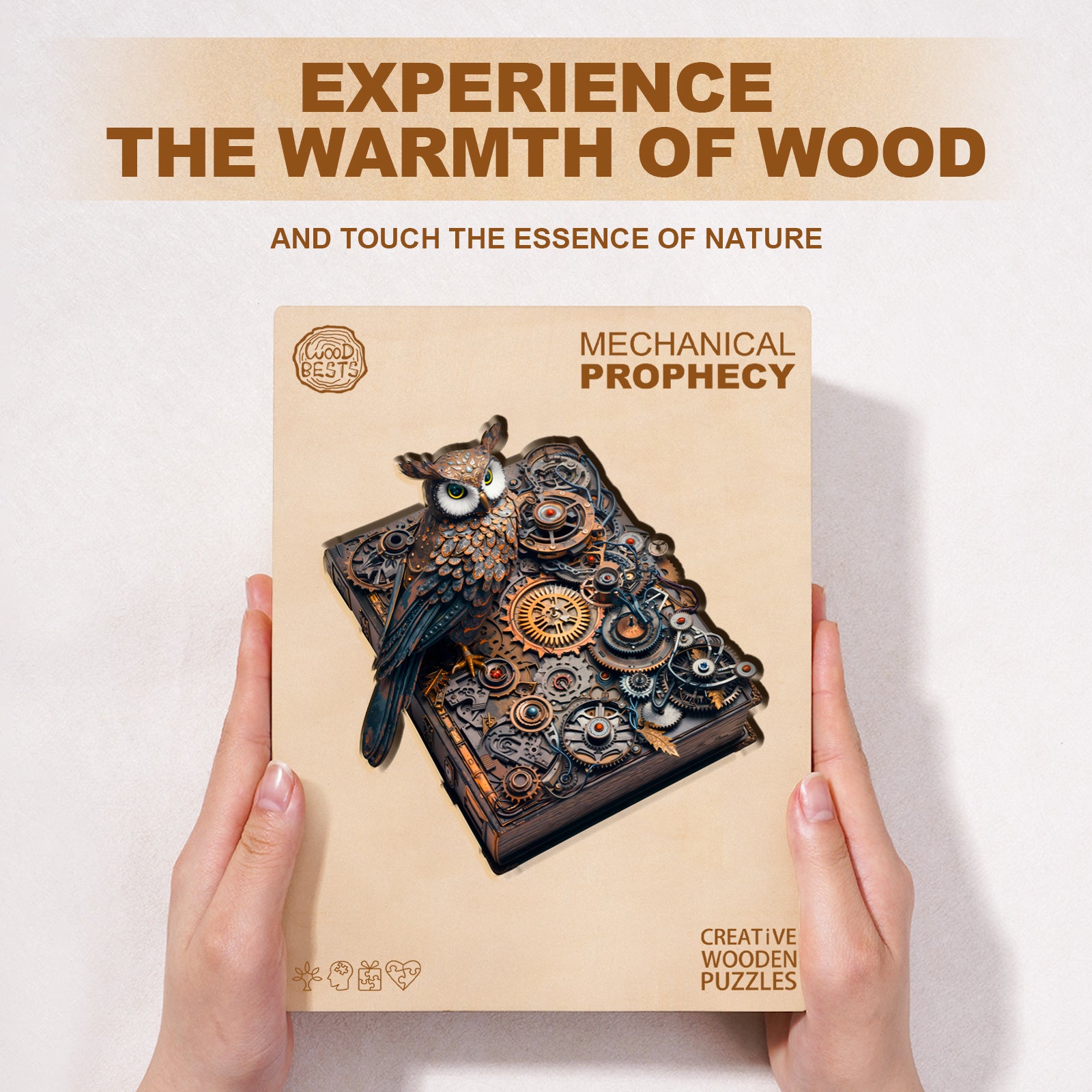 Mechanical Prophecy Wooden Jigsaw Puzzle