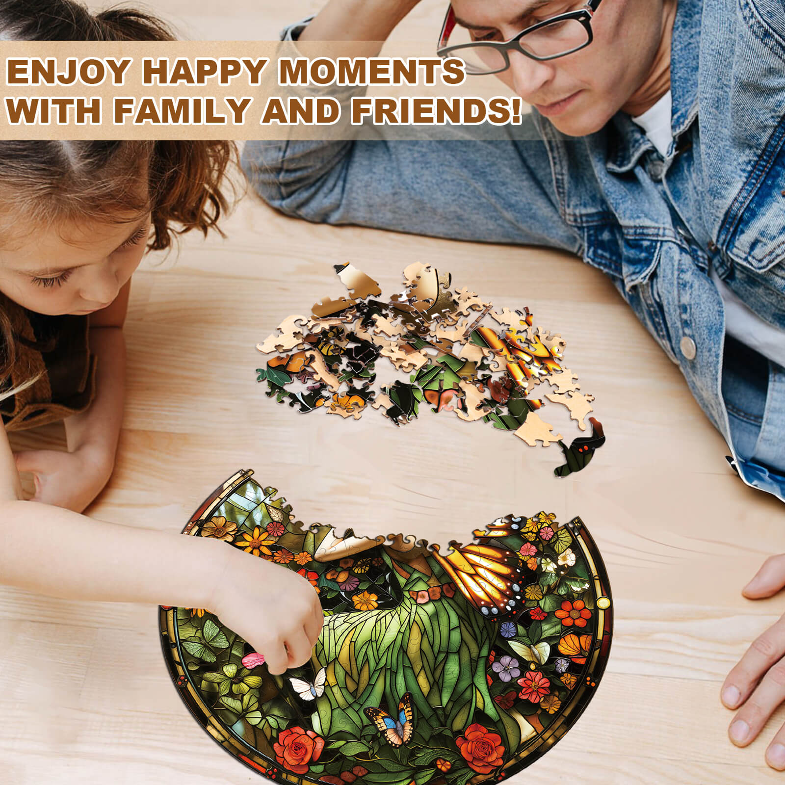 Flower Fairy Wooden Jigsaw Puzzle