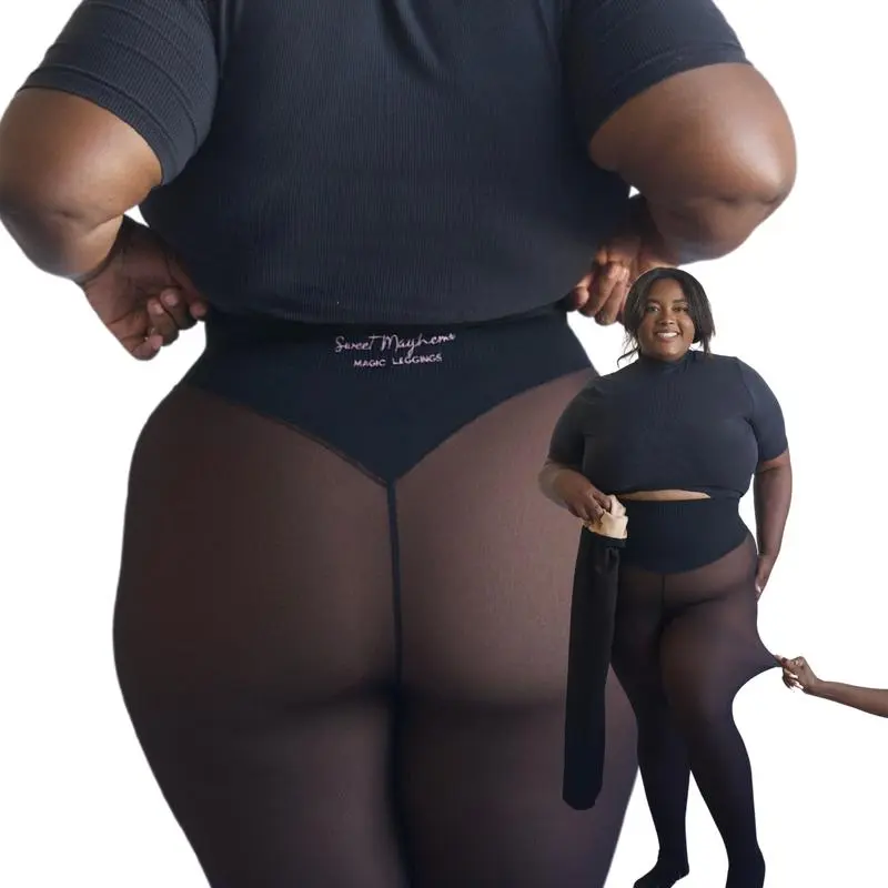 Featuring a brand new compression waistband design and single-seam style! Classic magic fleece-lined leggings