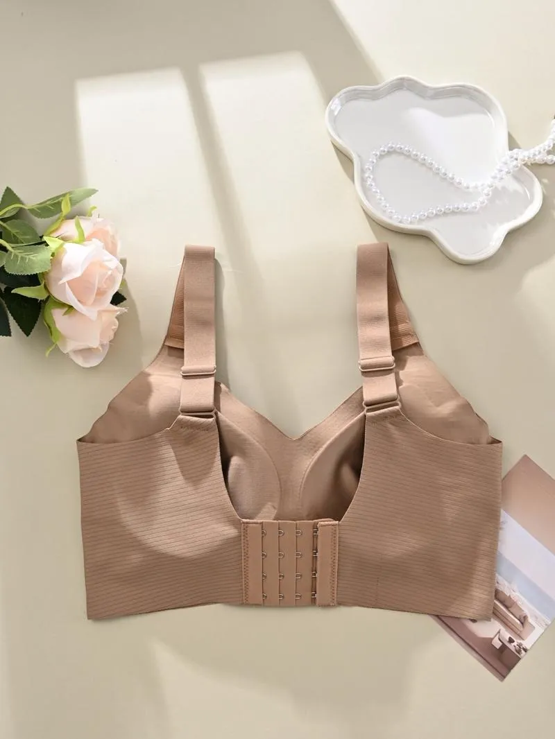 Women's Solid Color Wireless Bra