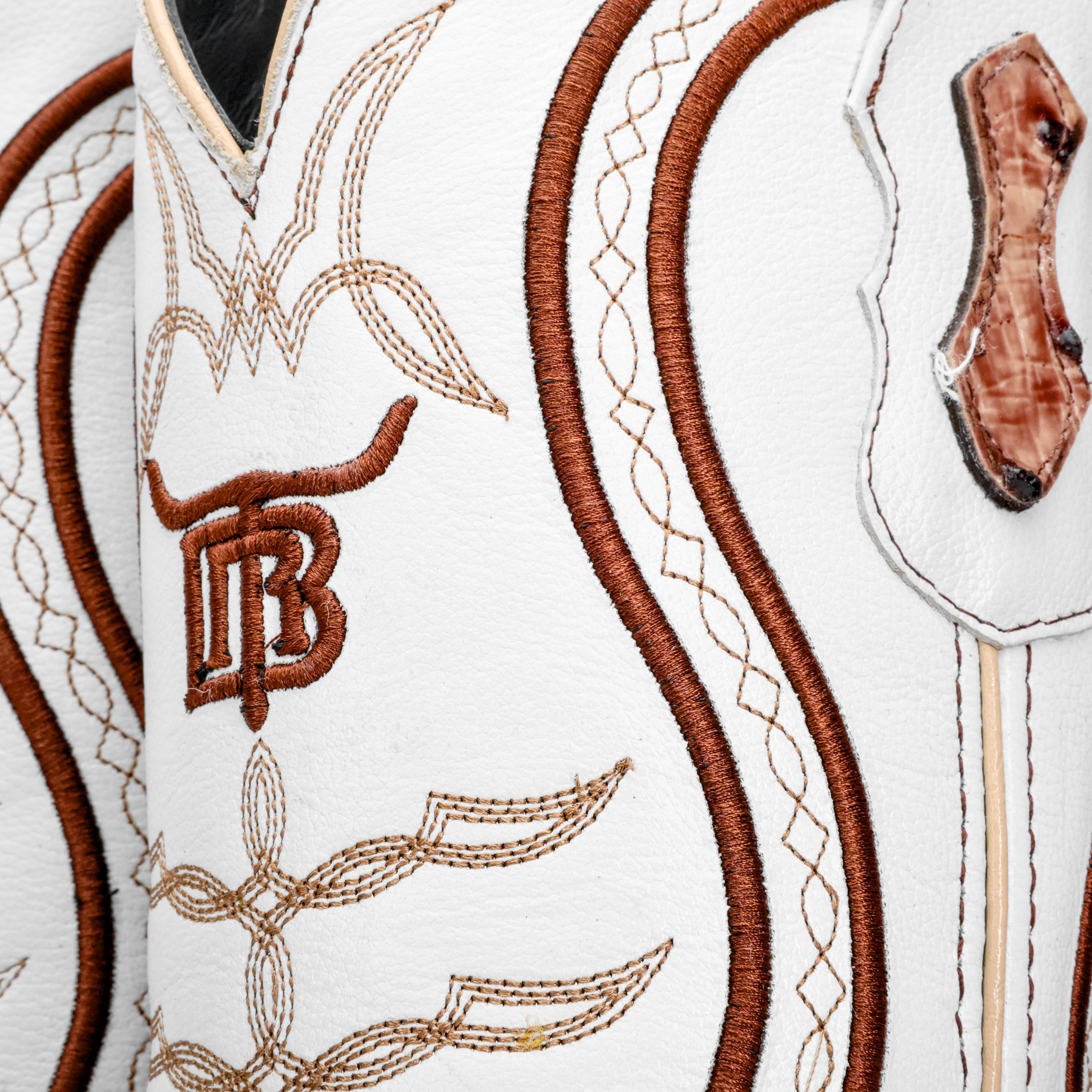 Orix Ostrich Leather Boots - Square Toe