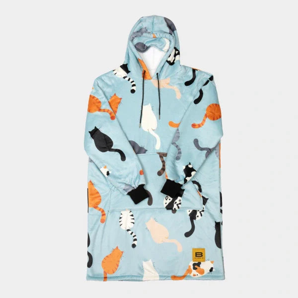 Wearable blanket Oversized with sherpa lining One size fits most.