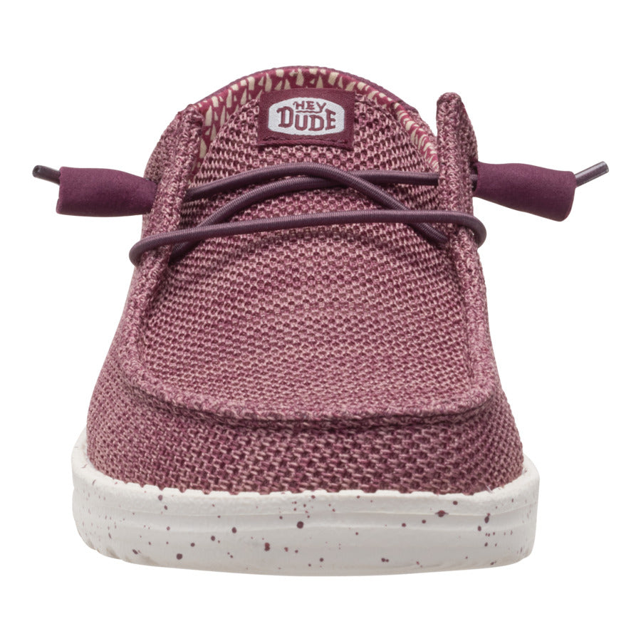 Wendy Stretch Sox - Burgundy