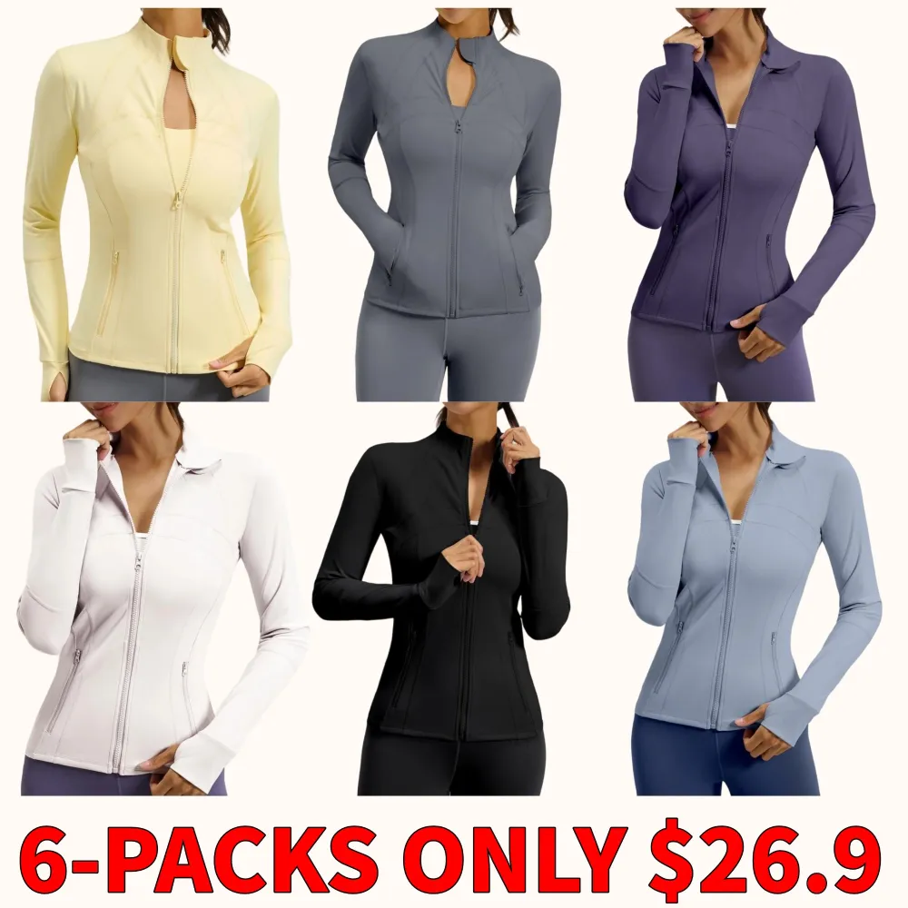 Women's full-zip sports jacket