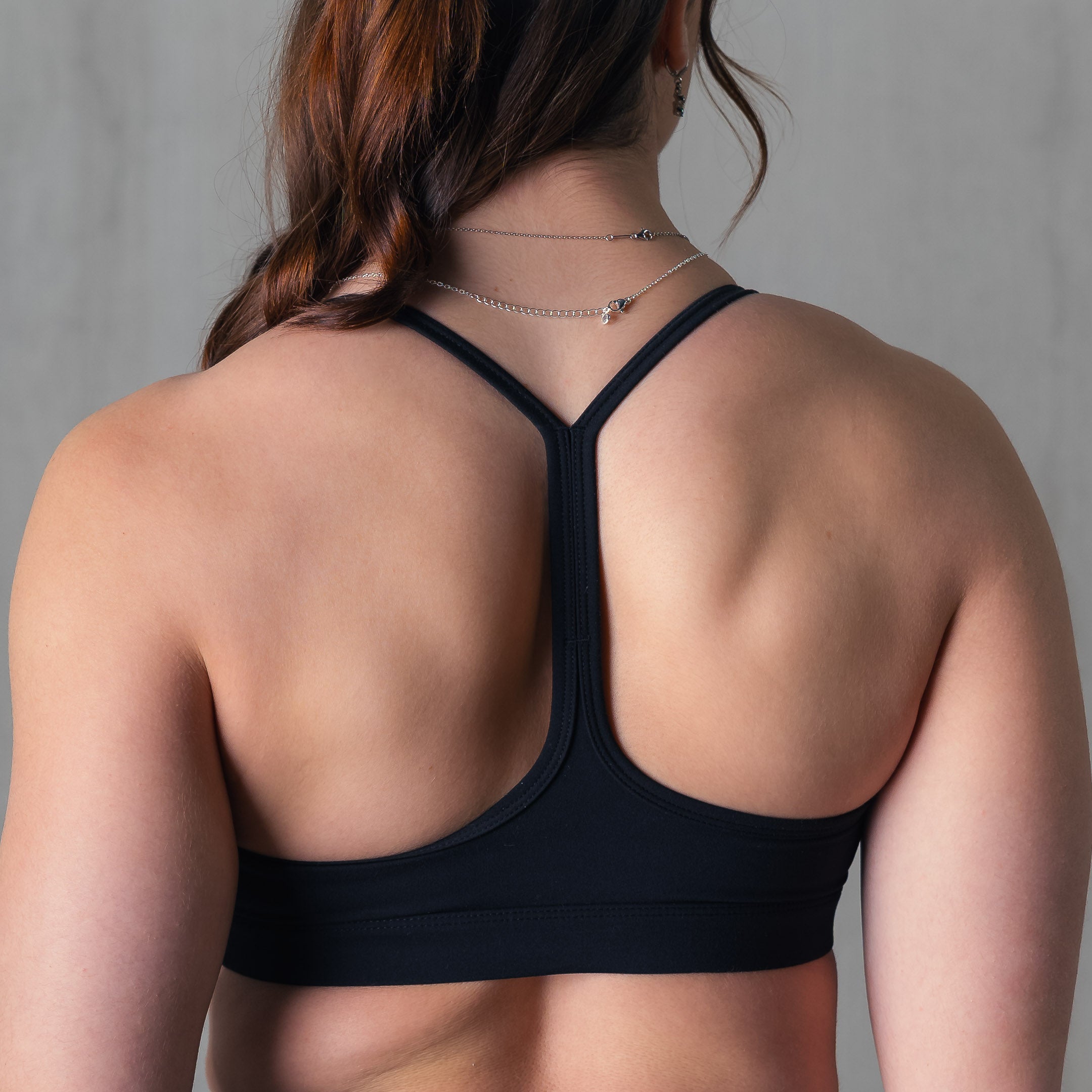 CLASSIC SPORTS BRA STAR BOY - BLACK / WHITE