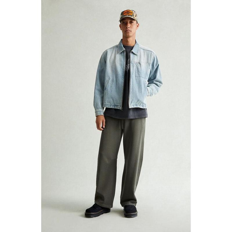 GYM PEOPLE Men's Baggy Fleece Workout Sweatpants with Pockets