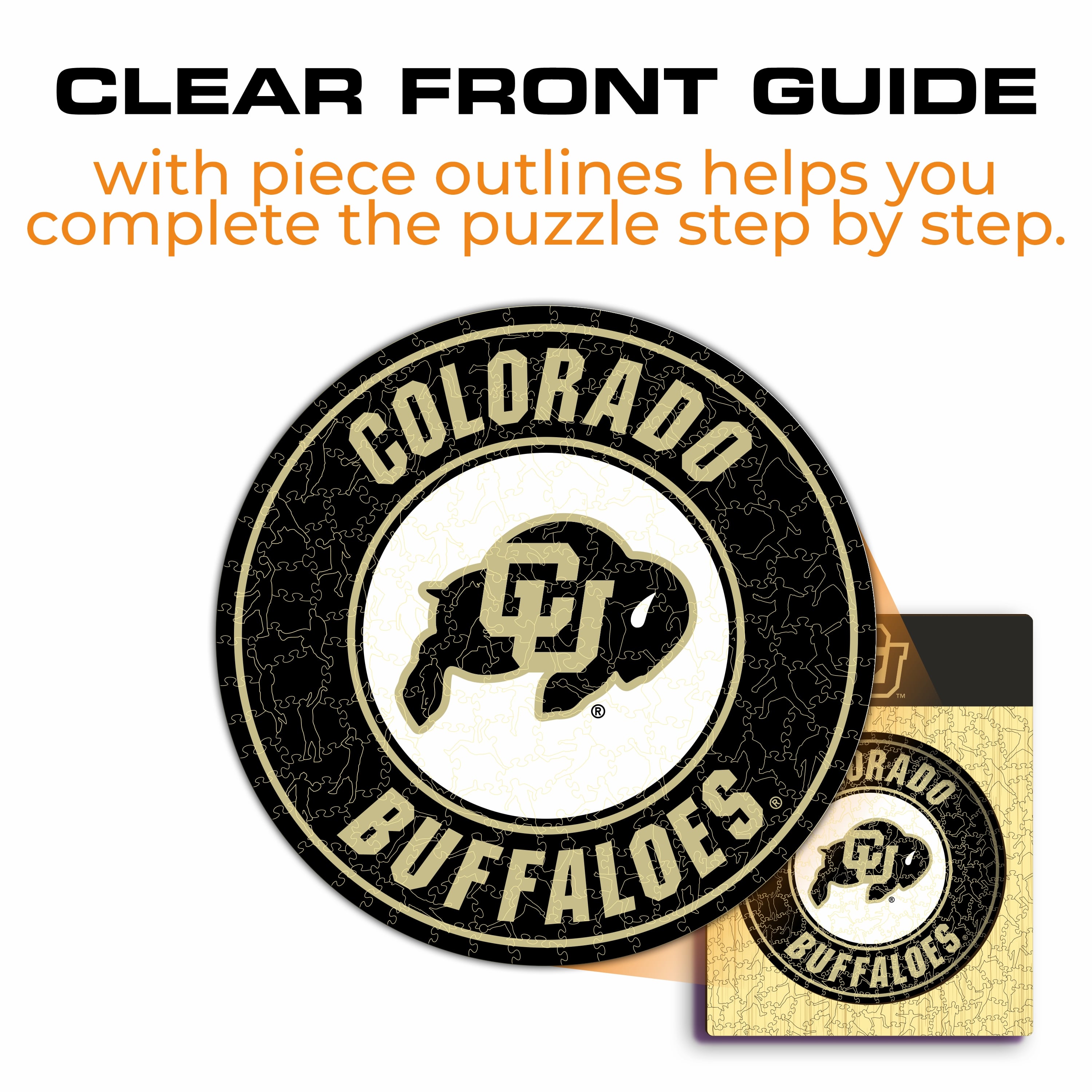 University of Colorado - Wooden Puzzle
