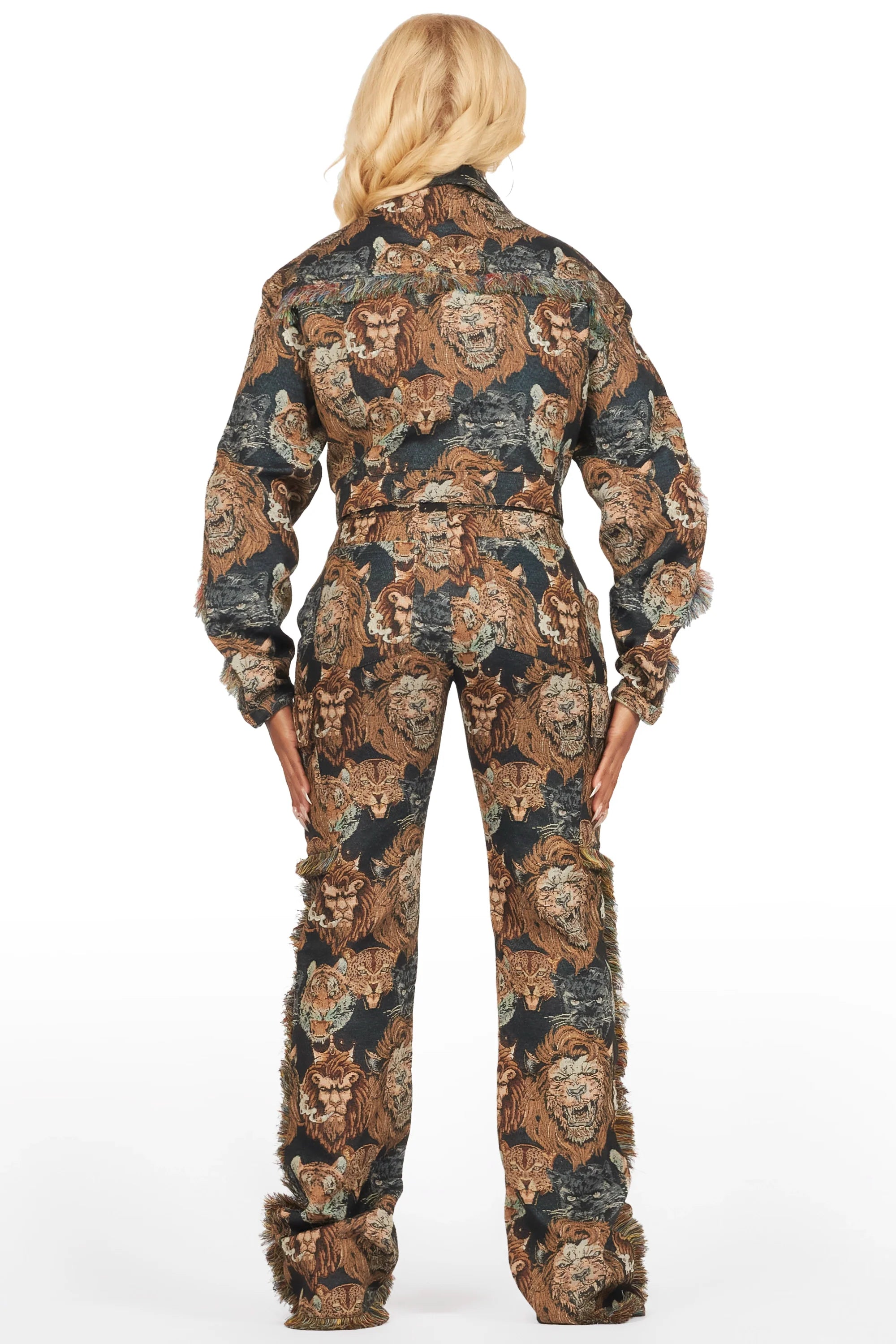 Ilishia Black Tapestry Jacket