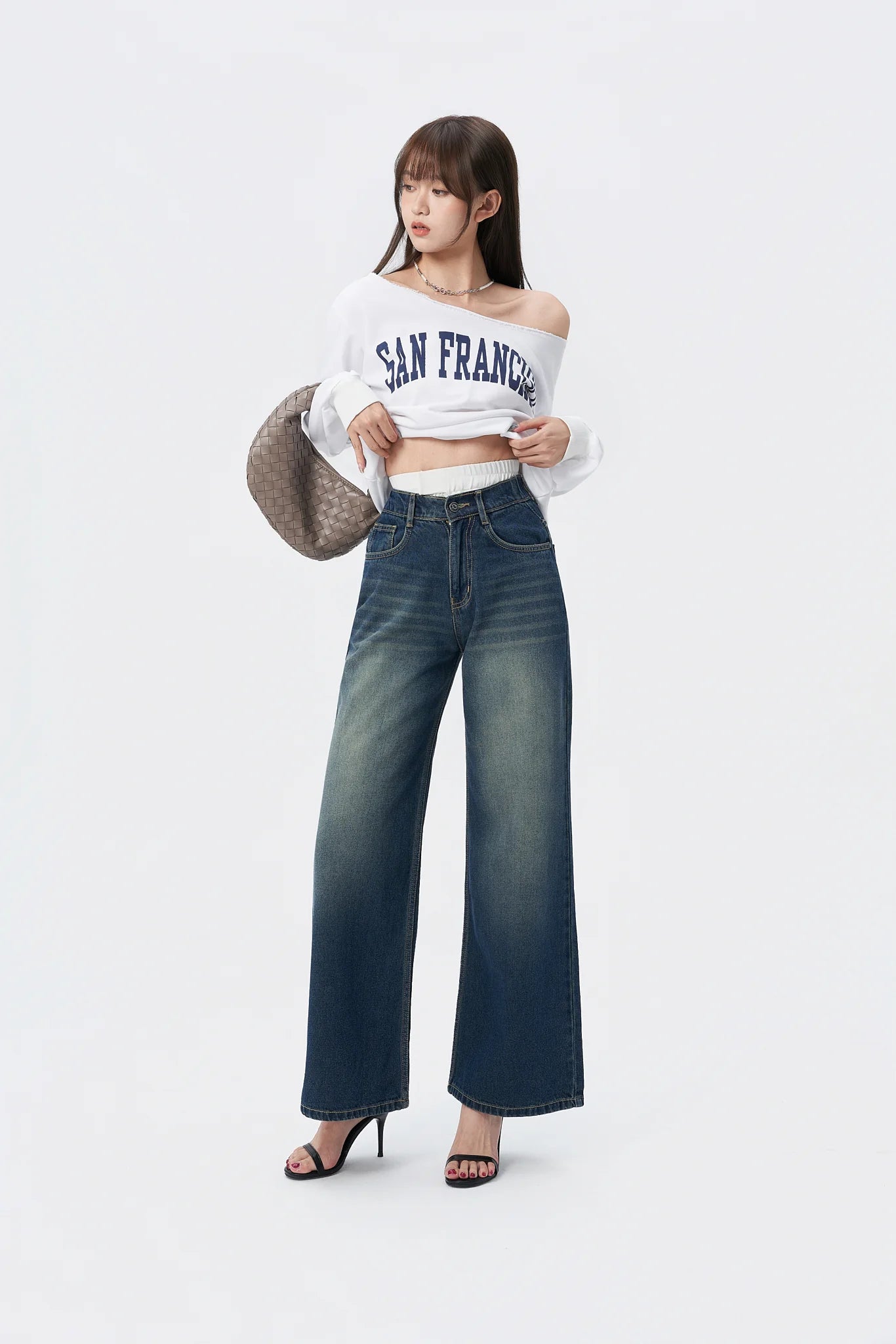 Denim X Boxer Baggy Wide Leg Jeans