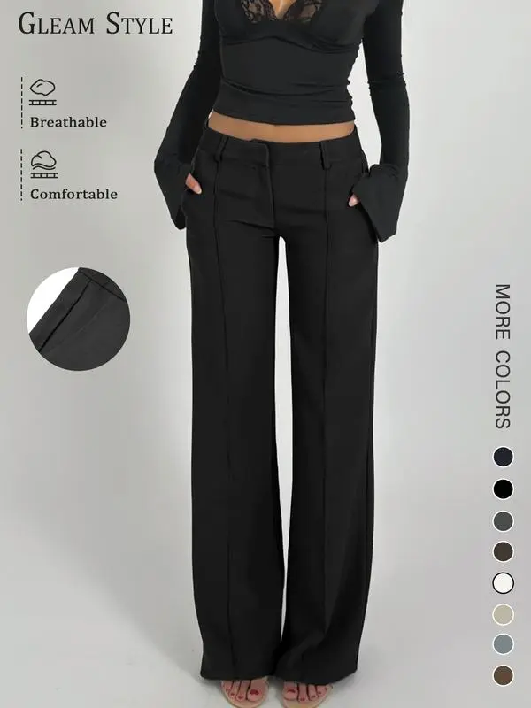 Women's Casual Fashion Suit Pants