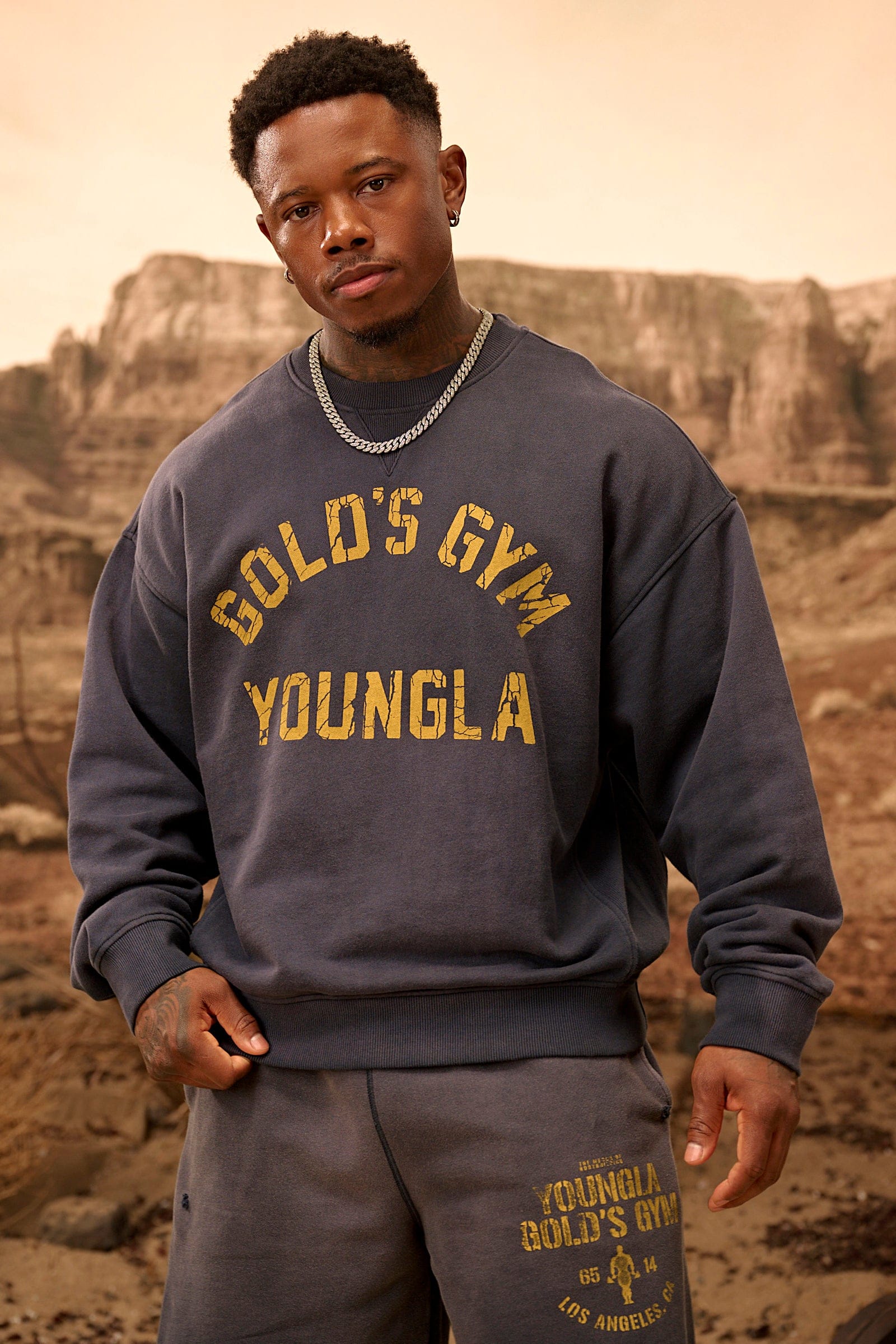 5166 - Gold's Iron Legacy Vintage Crewnecks
