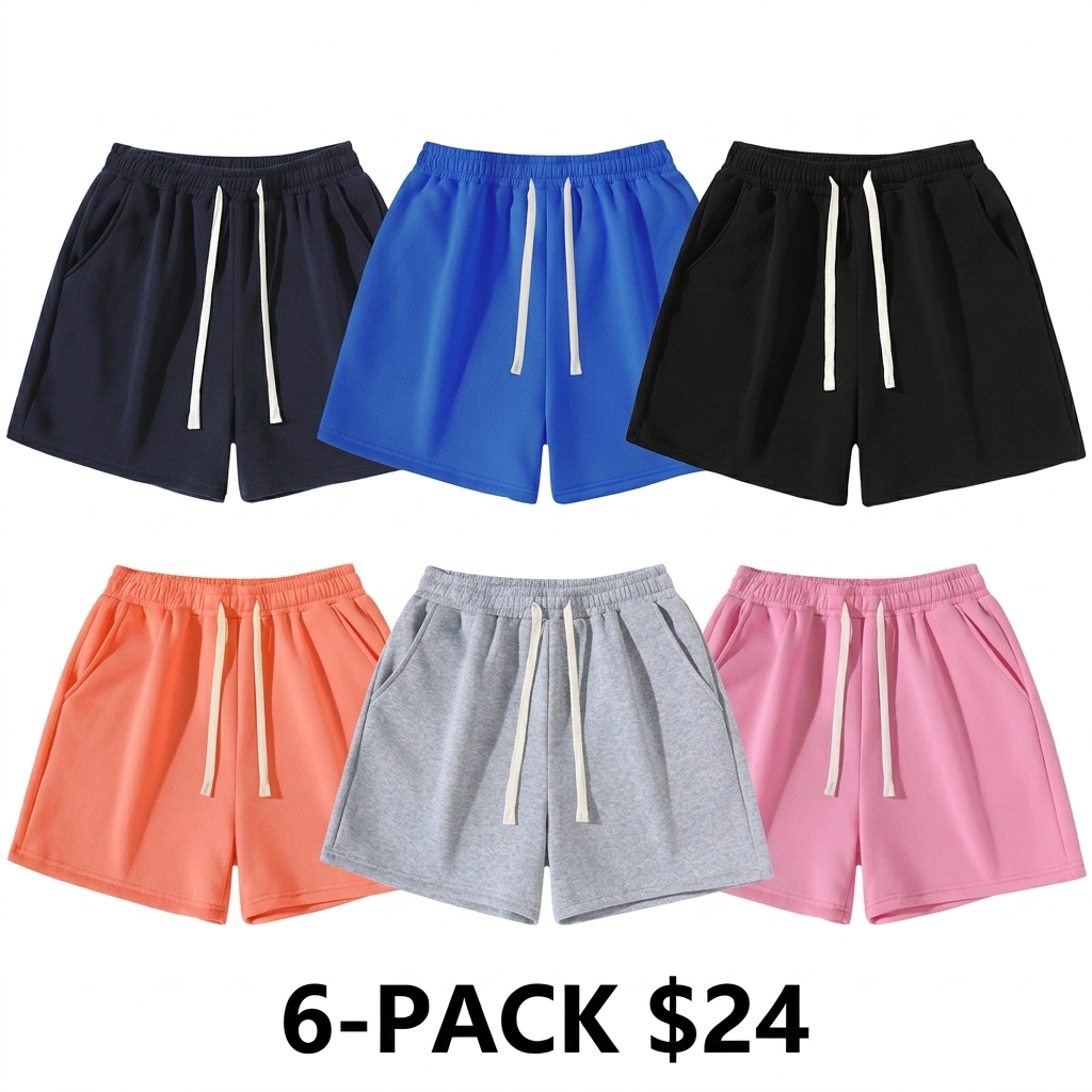 Men's Drawstring Waist Athletic Shorts – Fitted Summer Sporty Running Pants