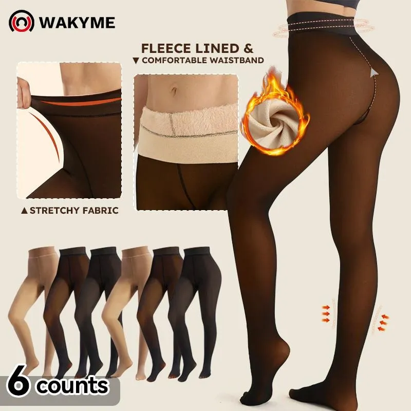 Women’s Sheer Fleece-Lined Tights