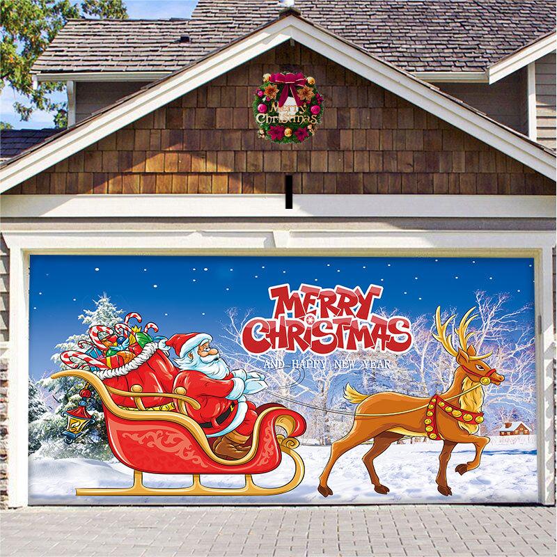 Early Christmas Sale-🔥2025 Christmas Garage Door Decoration