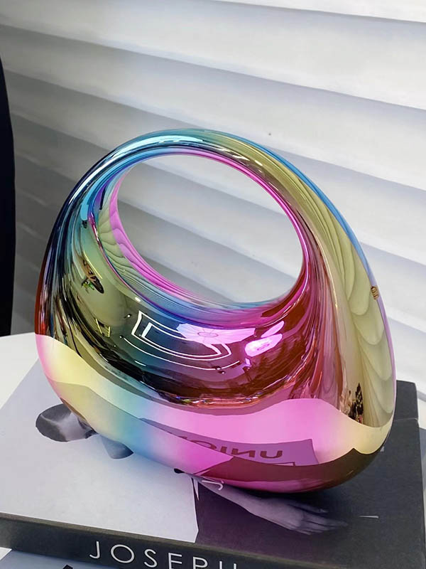 Geometric Shiny Handbags