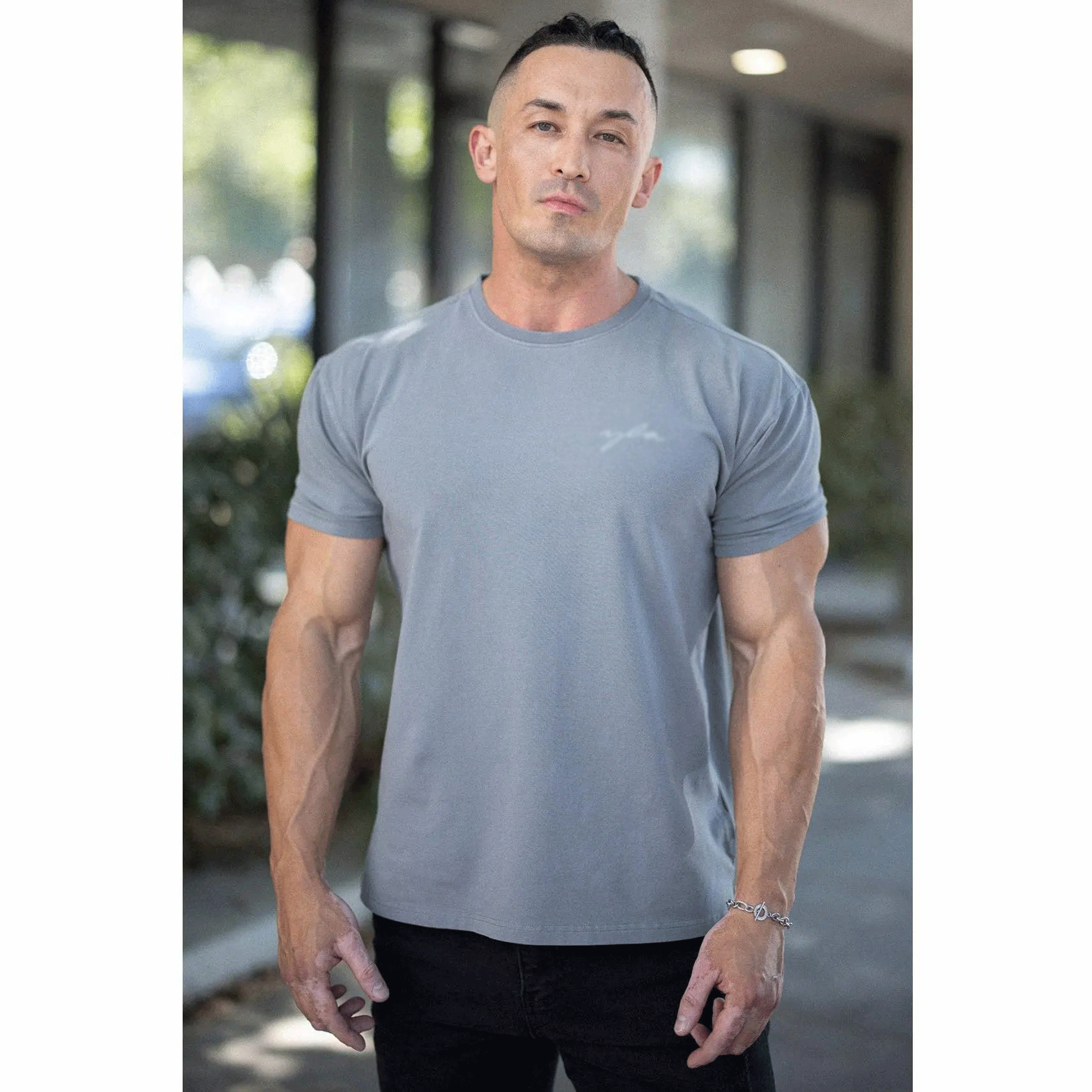 Men’s Premium Tailored Athletic Tee - Fitted Performance Design