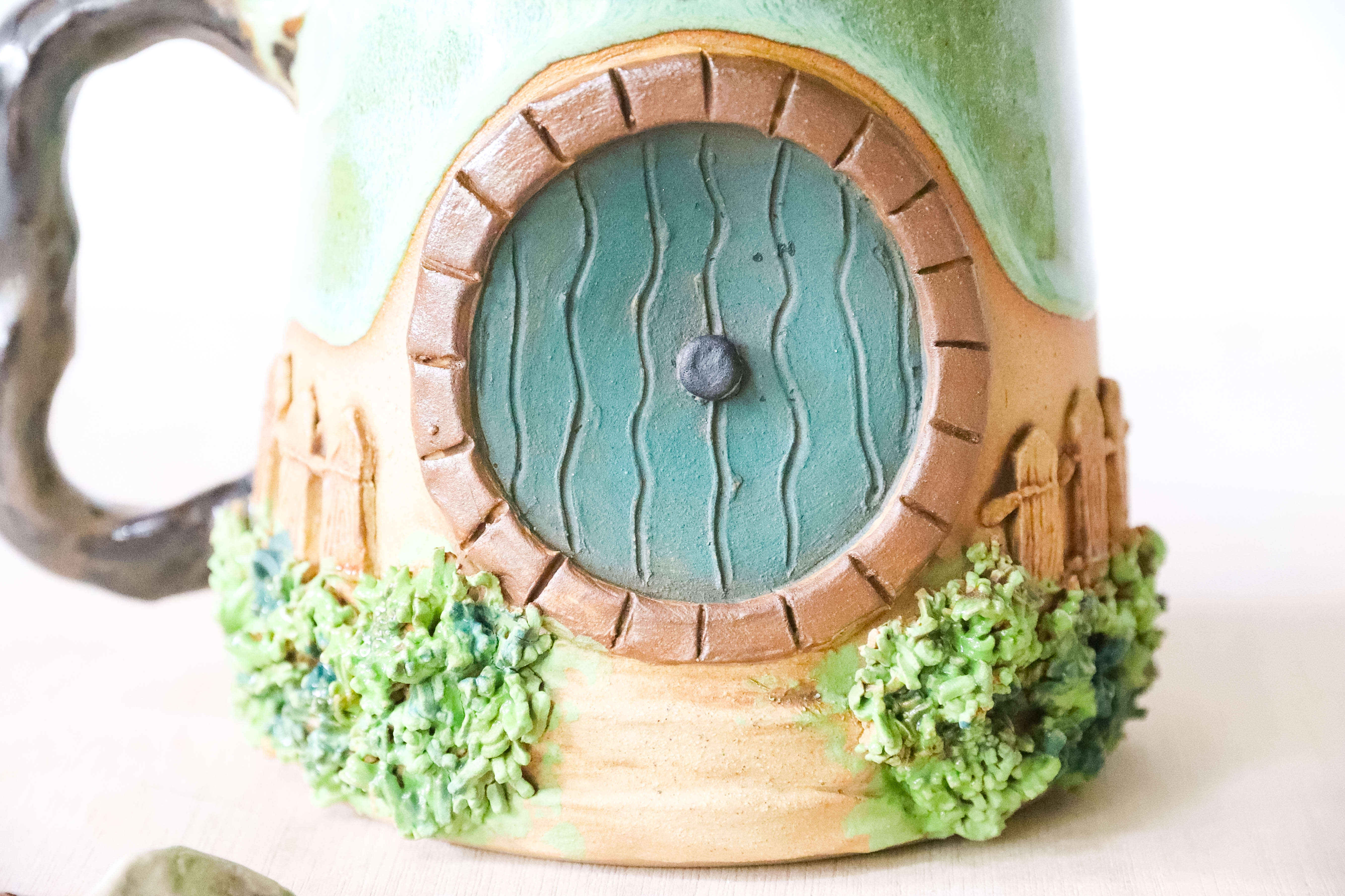 Hobbit House Sword Stoneware Mug