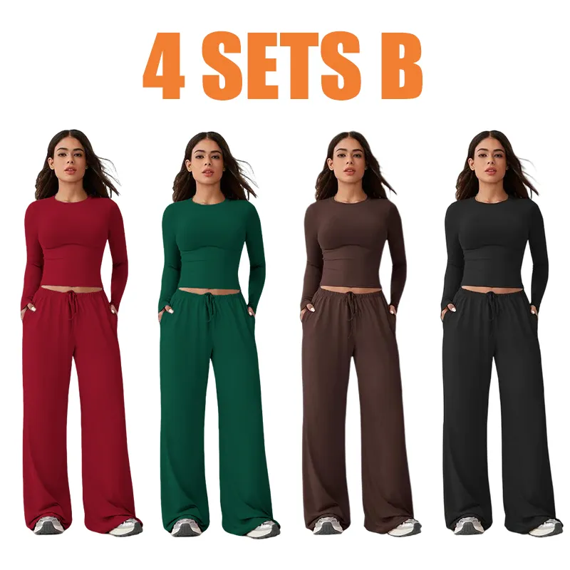 Women's 2-Piece Set With Stretchy Fabric