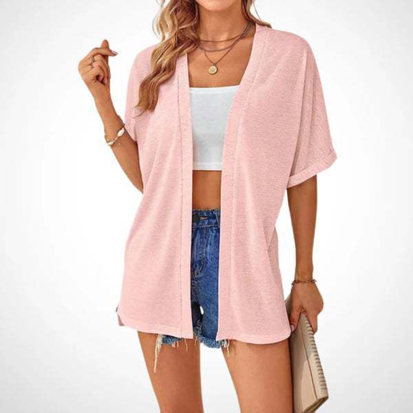 Women’s Lightweight Open-Front Batwing Cardigan